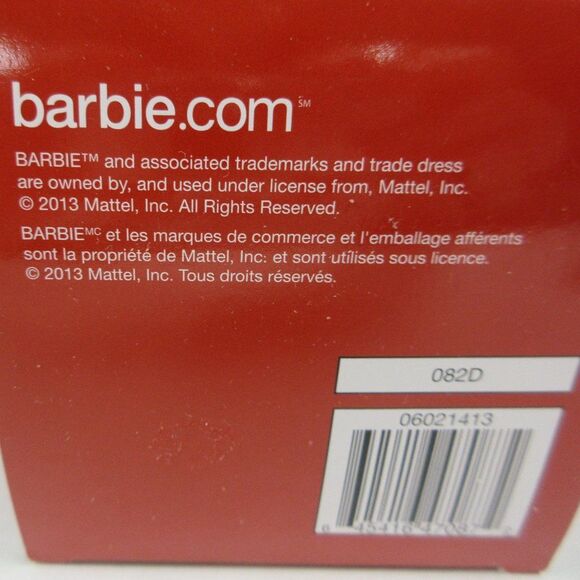 AMERICAN GREETINGS Holiday Barbie Christmas Ornament 25 Anniversary Edition 2013 - Picture 14 of 16